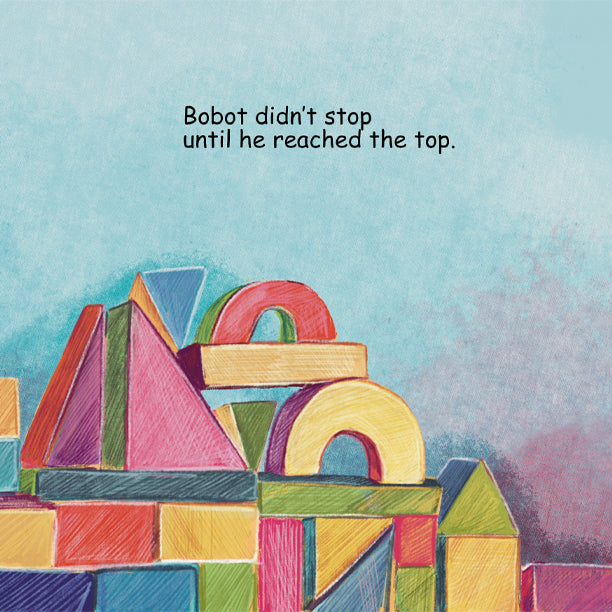 Wood blocks stacked together.